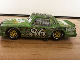 DISNEY PIXAR CARS HICK CHICKS 86 HtB Hostile Takeover Bank GREEN ORIGINAL DIECAST CAR LARGER 4 INCH SIZE for Sale in Modesto CA OfferUp