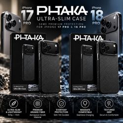 PITAKA Ultra-Slim Aramid Fiber iPhone Case