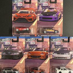 Hot Wheels Compact Kings Full Set