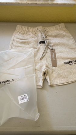 essentials short light grey small