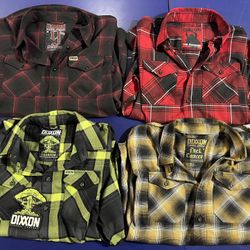 Dixxon Flannels 9th Chainsaw Cancer Uranium Medium & Large