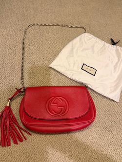 Gucci soho red bag
