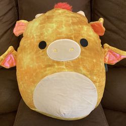 Squishmallows Dieric Yellow Dragon