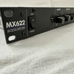 ART MX622 Six Channel Stereo Mixer With EQ And Effects Loop