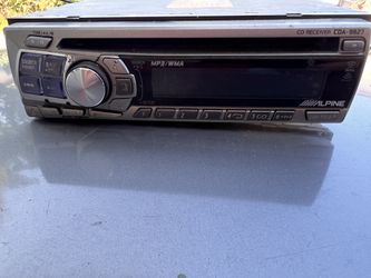 Alpine CD Receiver the plays WMA/MP3