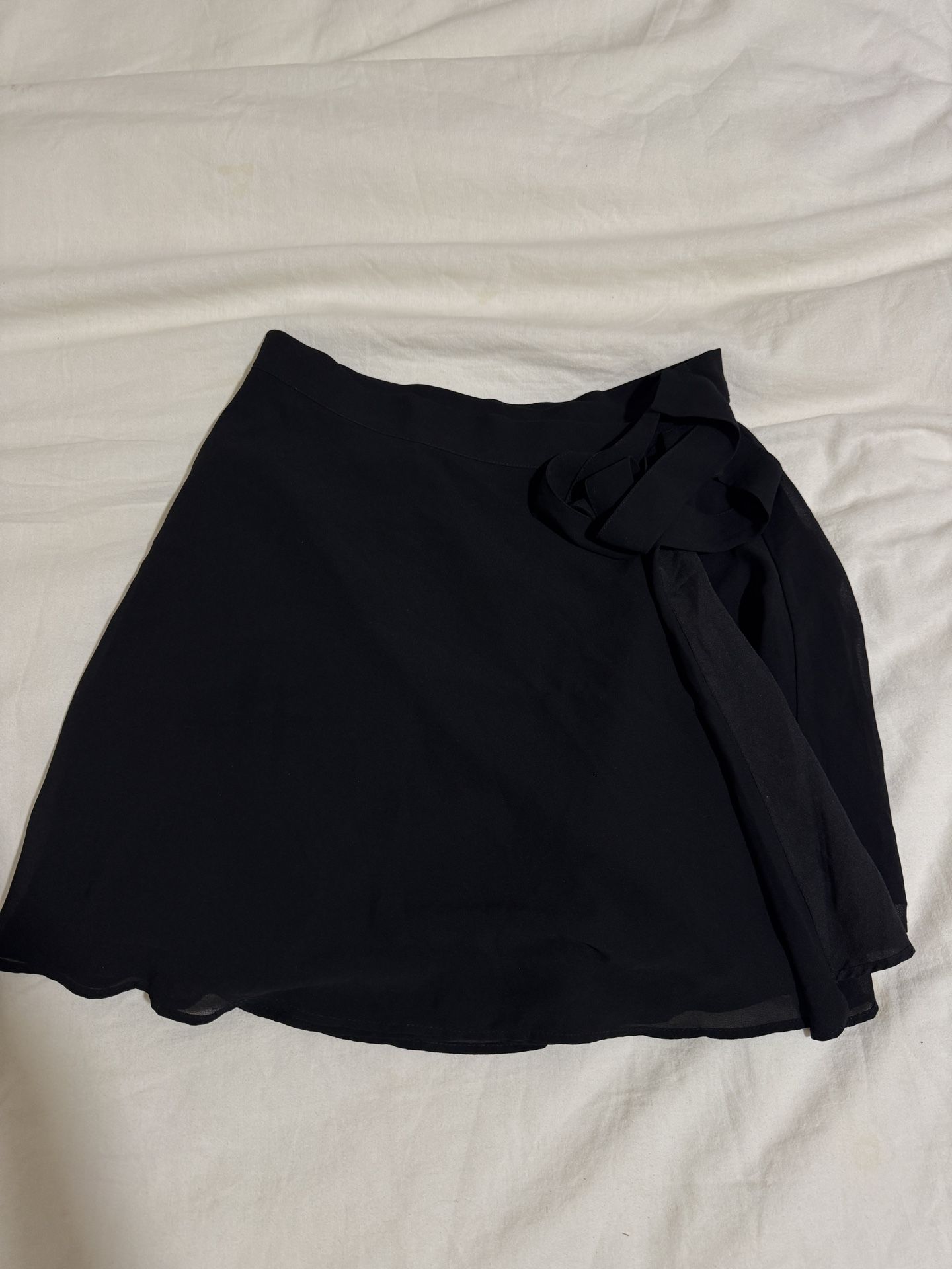 Black Skirt Flowy