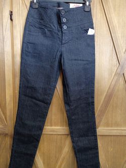 Nissi Dark Wash High-Rise Skinny Jeans