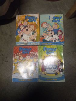 Family Guy DVD Volumes 1–4 Bundle