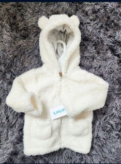 Carters Baby Unisex Sherpa Hooded Long Slevee Sweater, Pick Up Palmdale,ca