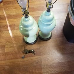 Light Green Lamps
