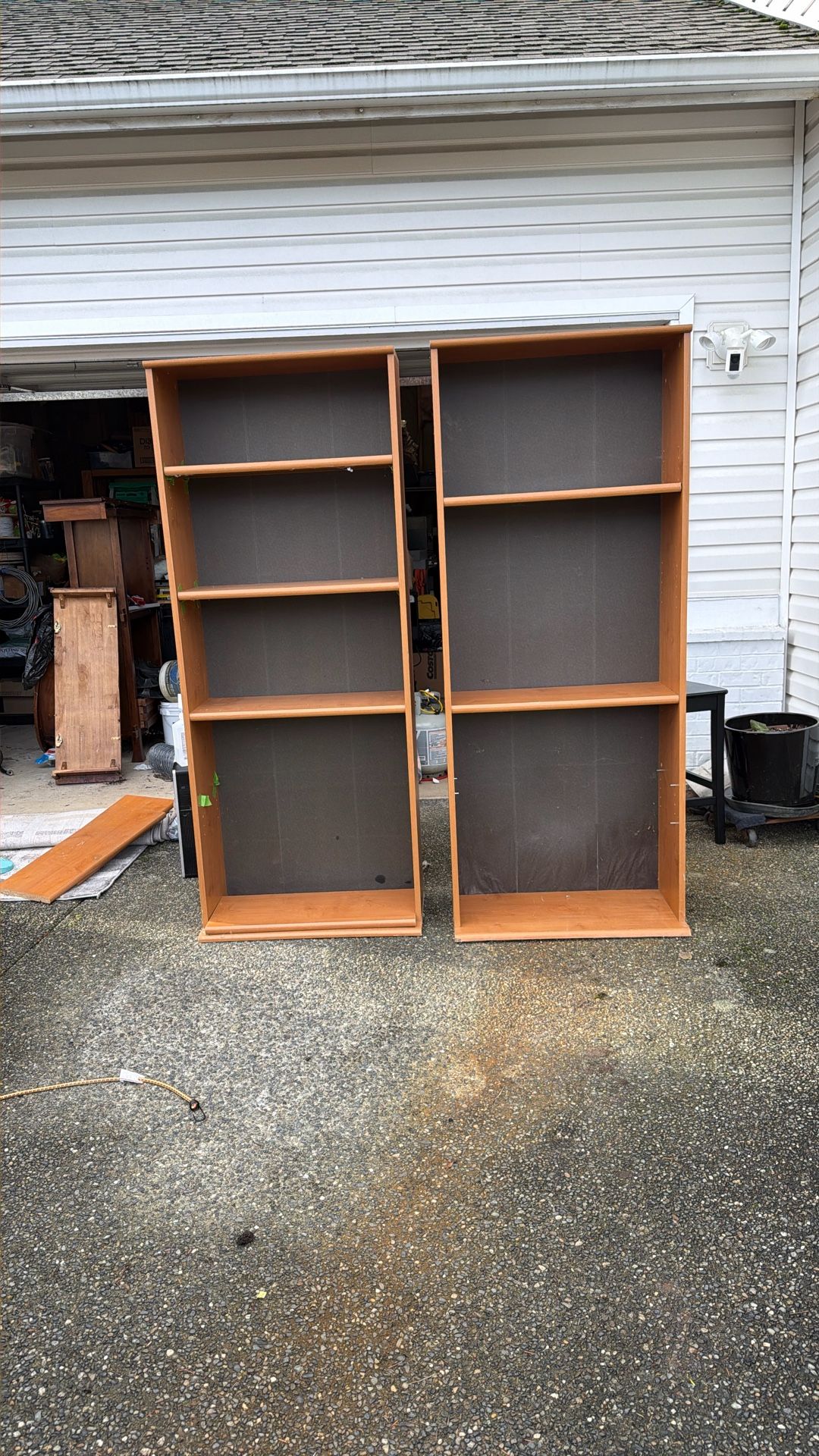 Bookshelves Used 6 Feet Tall By 2 Feet Wide By 1 Foot Deep
