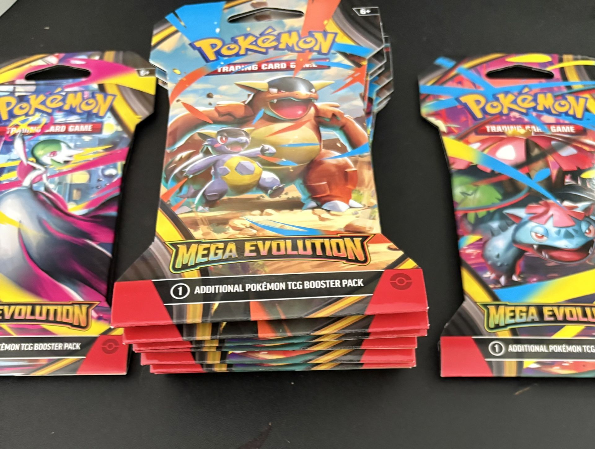 Mega Evoloution Sleeved Packs 