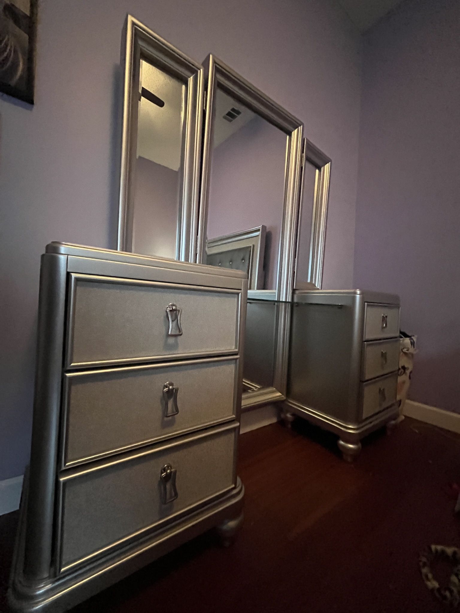 Modern Grey Vanity