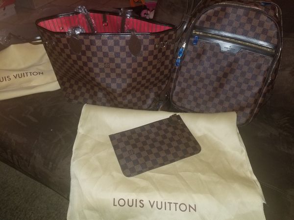 Louis Vuitton backpack and purse with clutch for Sale in San Diego, CA - OfferUp