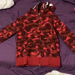 Red Bape Hoodie