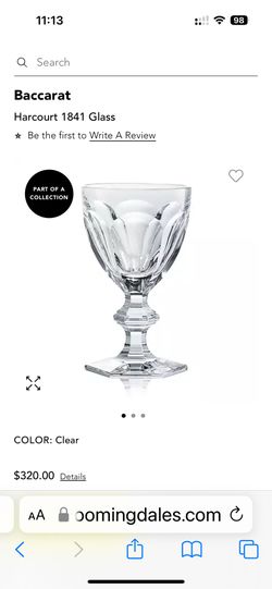 Baccarat Harcourt 1841 Wine Glasses