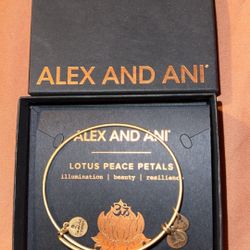 Alex and Ani Lotus Peace Petals Bracelet
