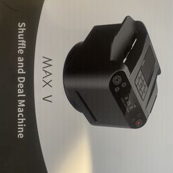 Max V 360 Degrees Shuffle And Deal Card Machine