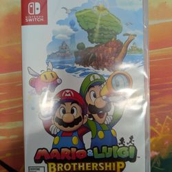 Mario and Luigi Brothership Brand New Sealed Nintendo Switch