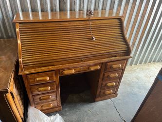 A vintage writing desk