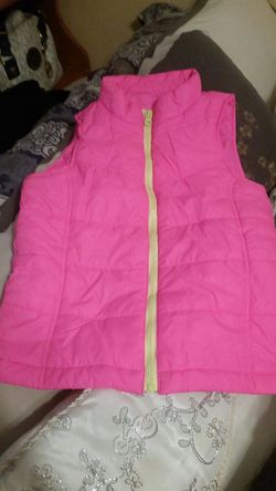 Vest with a button shirt
