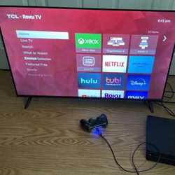 TCL Roku TV 43” Inch