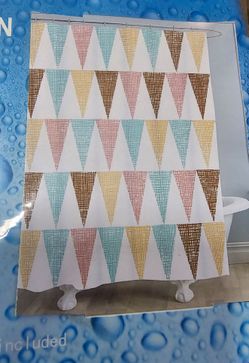 Shower Curtain, Polyester 180 × 180cm