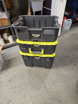 Ryobi Tool Box On Wheels