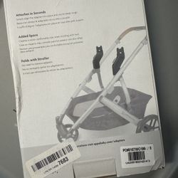 UPPAbaby Upper Adapter for Vista and Vista V2 Strollers/ Compatible with Bassinet, Toddler Seat, Aria, Mesa V2, or Mesa Max Infant Car Seats / Quick +