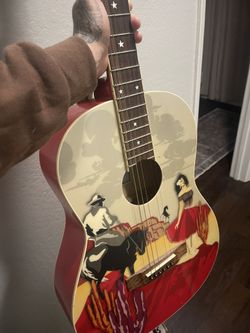Off Brand Acoustic Guitar 