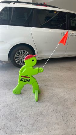 Step2 Kids Slow Safety Sign with Flag