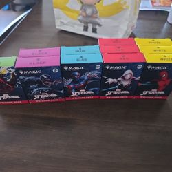 SDCC Spiderman x Magic The Gathering Welcome Decks