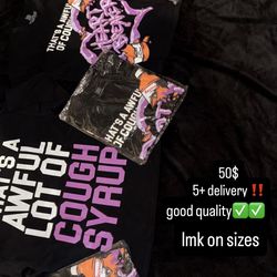 That’s a awful lot of cough syrup