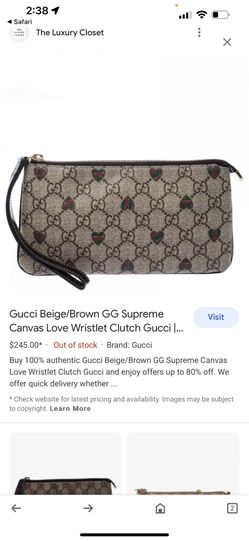 Gucci Wristlet