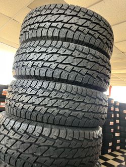 ‼️📲Lt285/75/16 América all-terrain tires new installed and balanced
