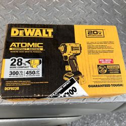 Dewalt 3/8” Mid Torque Impact 20V Atomic 