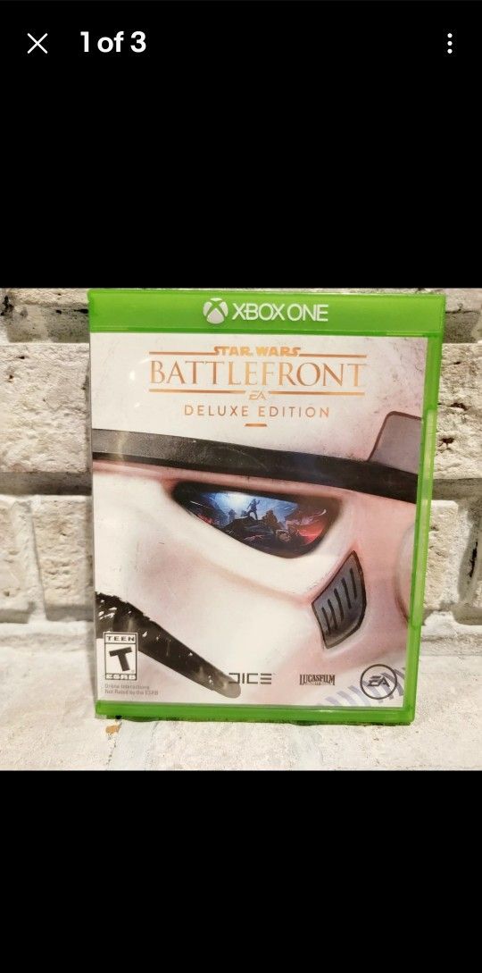 Star Wars Battlefront Deluxe. Xbox One