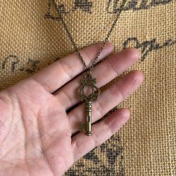 Vintage Key Necklace
