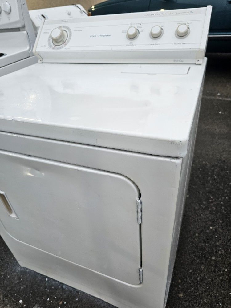 Whirlpool Electric Dryer Working Perfectly Fine Very Clean Super Capacity I Can Deliver To You 90 Days Warranty