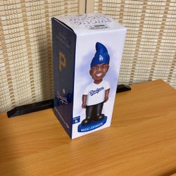 Magic Johnson Dodgers Gnome Bobblehead SGA NIB