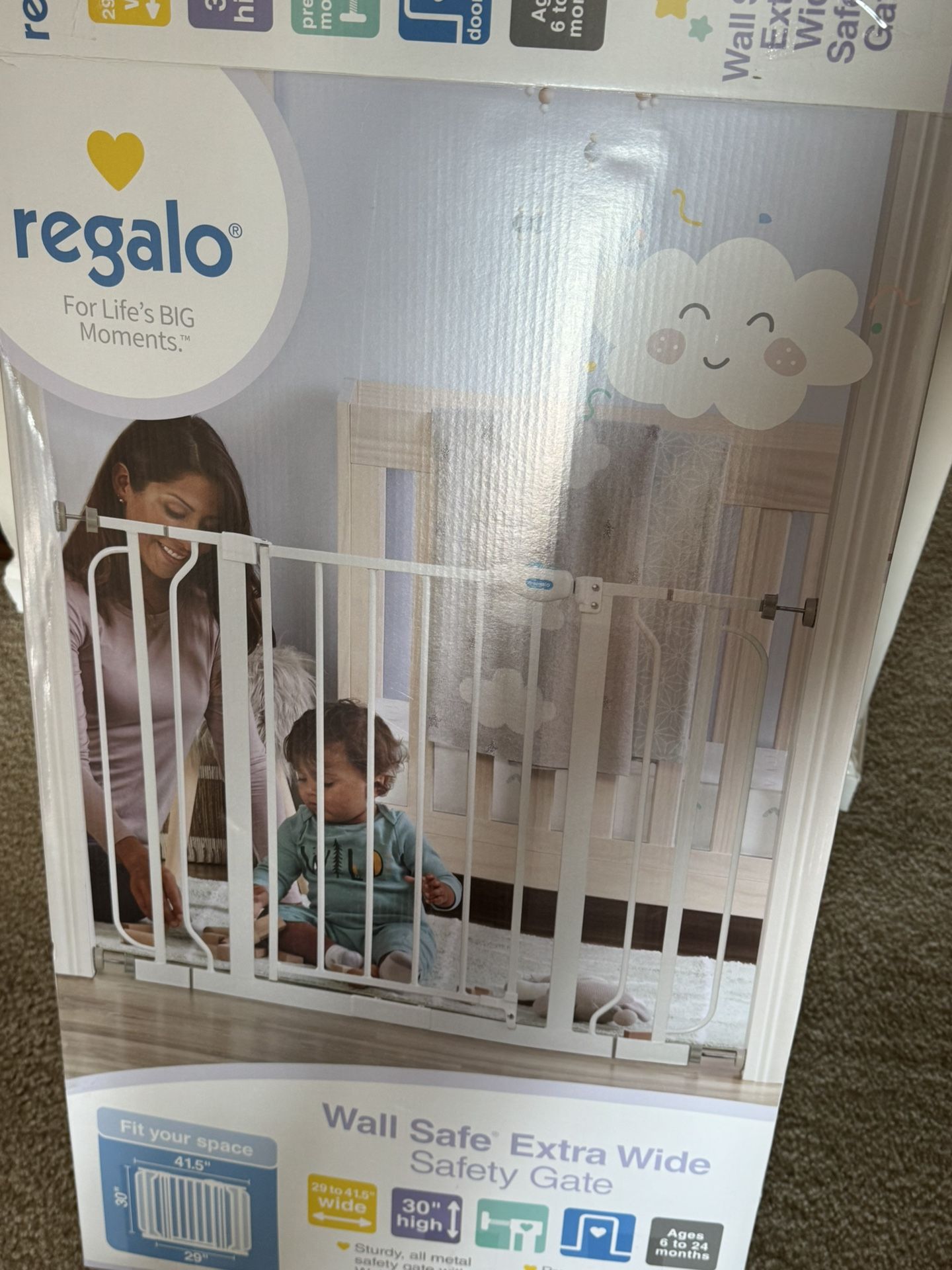 Regalo Baby Gates with extentions 