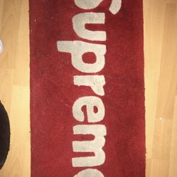 supreme and bape rug 
