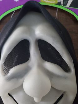 Adult Scary Movie Stoned Ghost Face Scream Spoof Mens Costume Mask Fun World