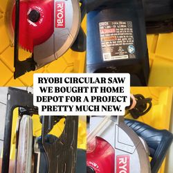 RYOBI CIRCULAR SAW