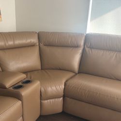 Best Offer: Leather Couch