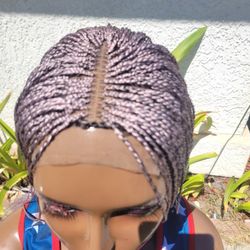 Hand Braided Wig 