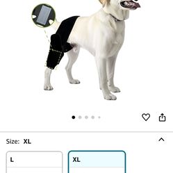 Dog Leg Brace, Rear Leg, XL