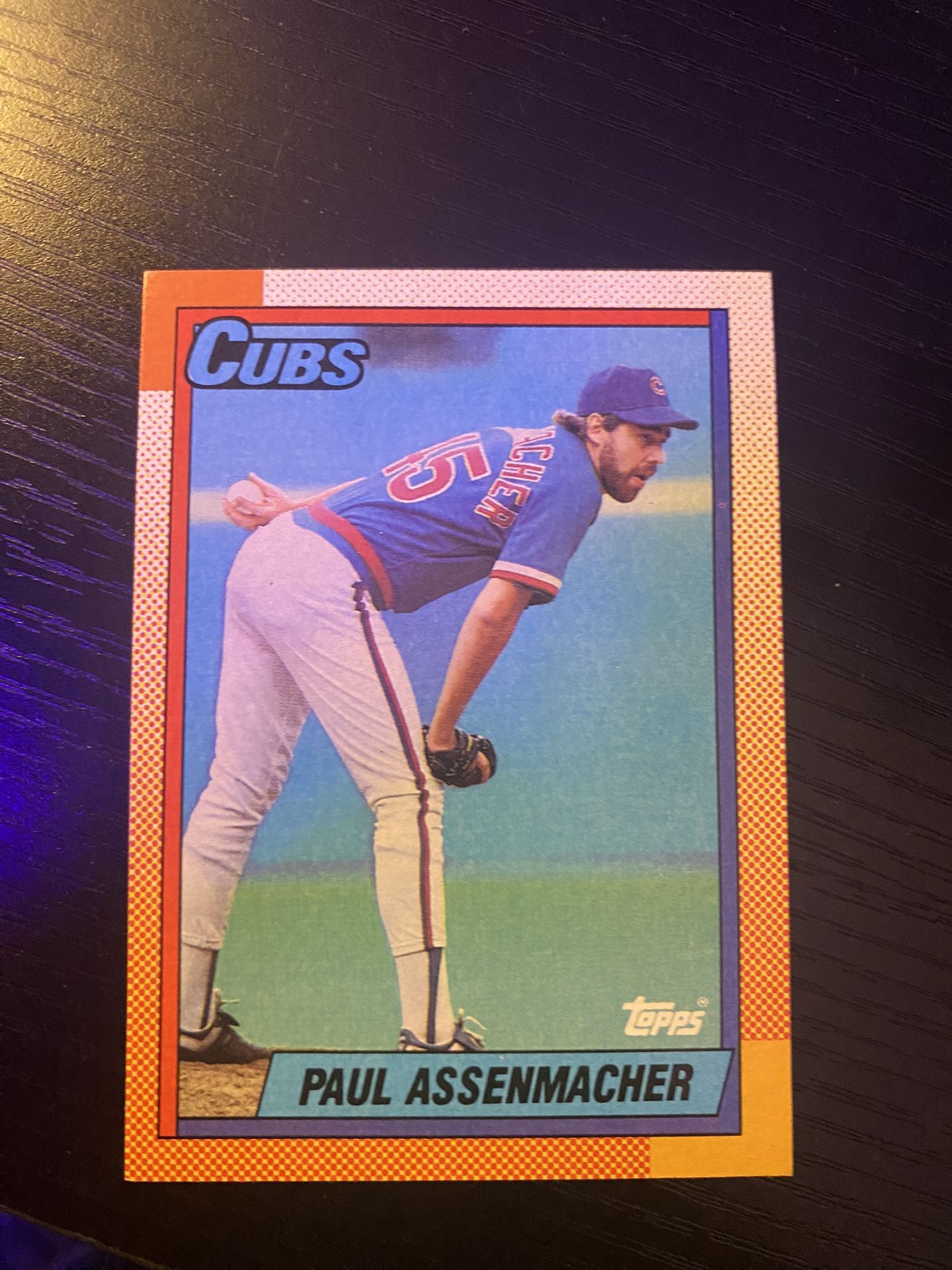 1990 Topps #644 Paul Assenmacher