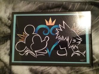 Kingdom Hearts Framed Print