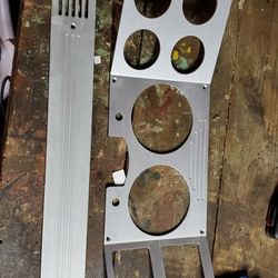 Billet dash panel overlays